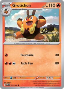 Grotichon 012/086 — Flamme Blanche