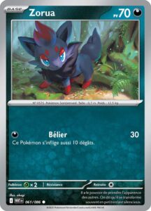 Zorua 061/086 — Flamme Blanche