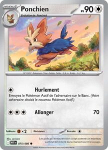 Ponchien 075/086 — Flamme Blanche