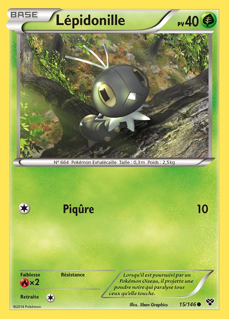 Lépidonille 015/146 — XY