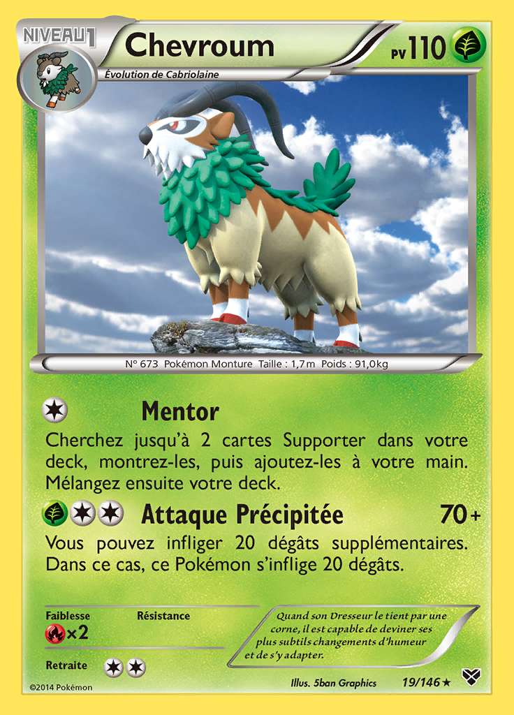 Chevroum 019/146 — XY