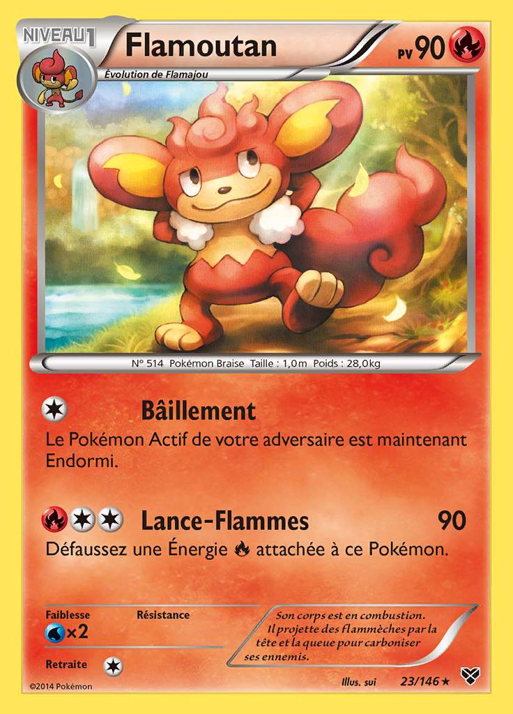 Flamoutan 023/146 — XY