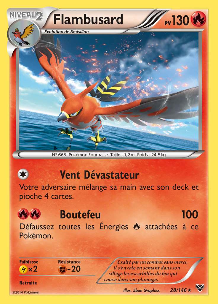 Flambusard 028/146 — XY