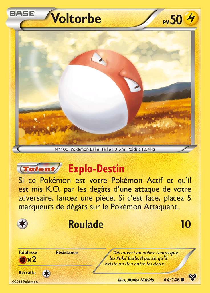 Voltorbe 044/146 — XY