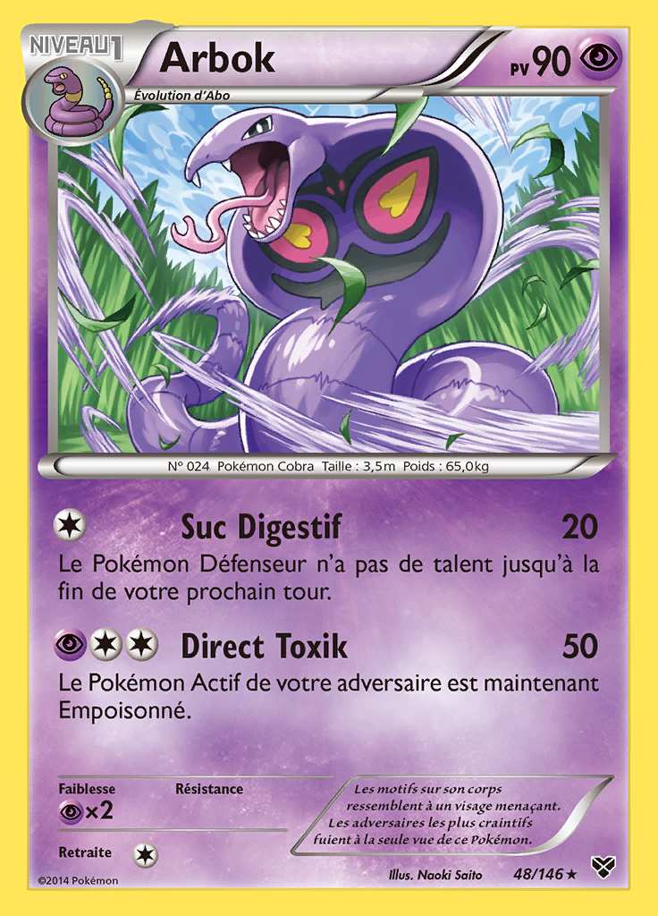 Arbok 048/146 — XY