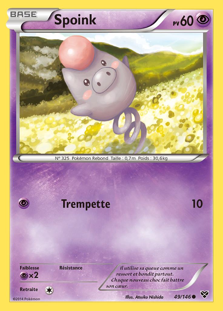Spoink 049/146 — XY