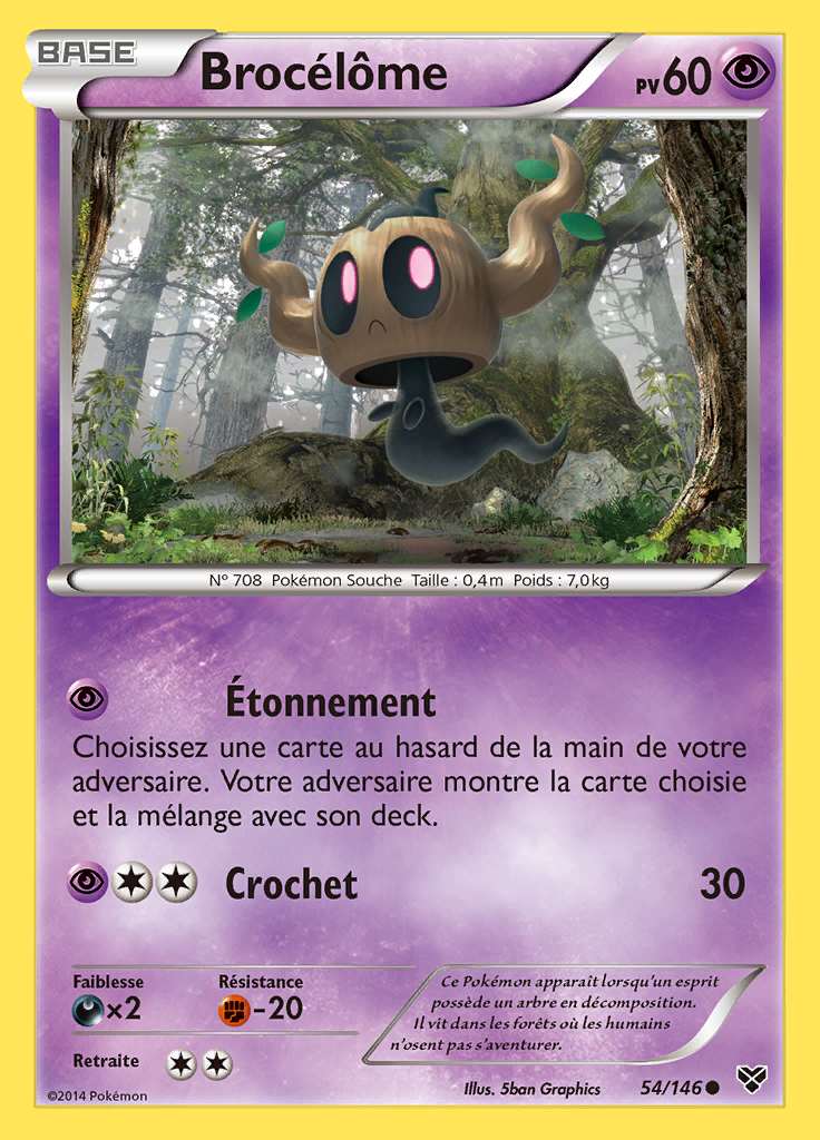 Brocélôme 054/146 — XY