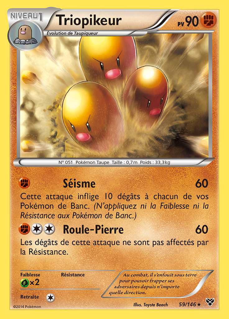 Triopikeur 059/146 — XY