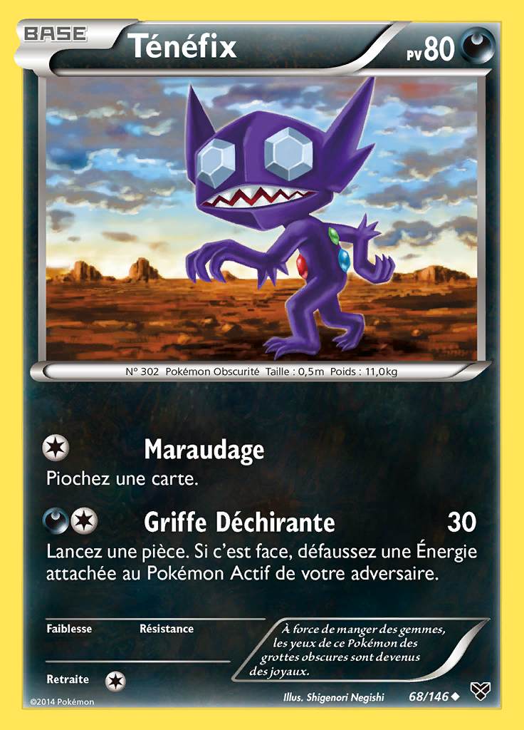 Ténéfix 068/146 — XY