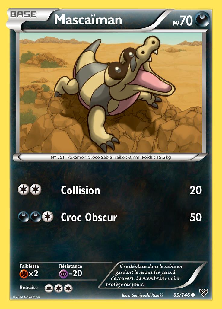 Mascaïman 069/146 — XY