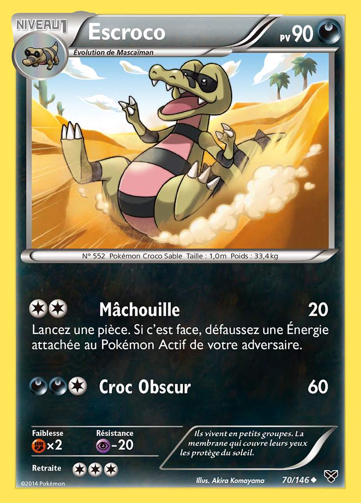 Escroco 070/146 — XY