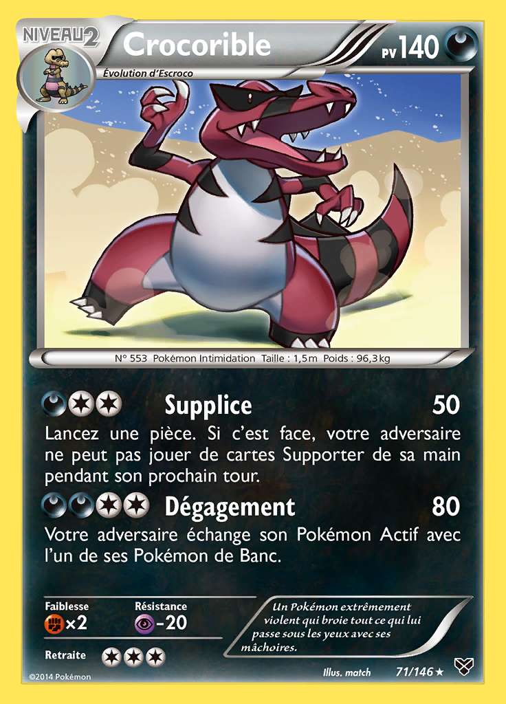 Crocorible 071/146 — XY