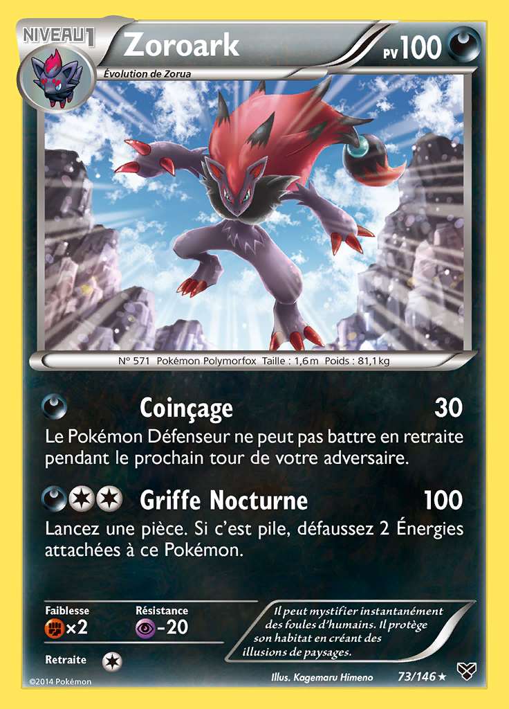 Zoroark 073/146 — XY