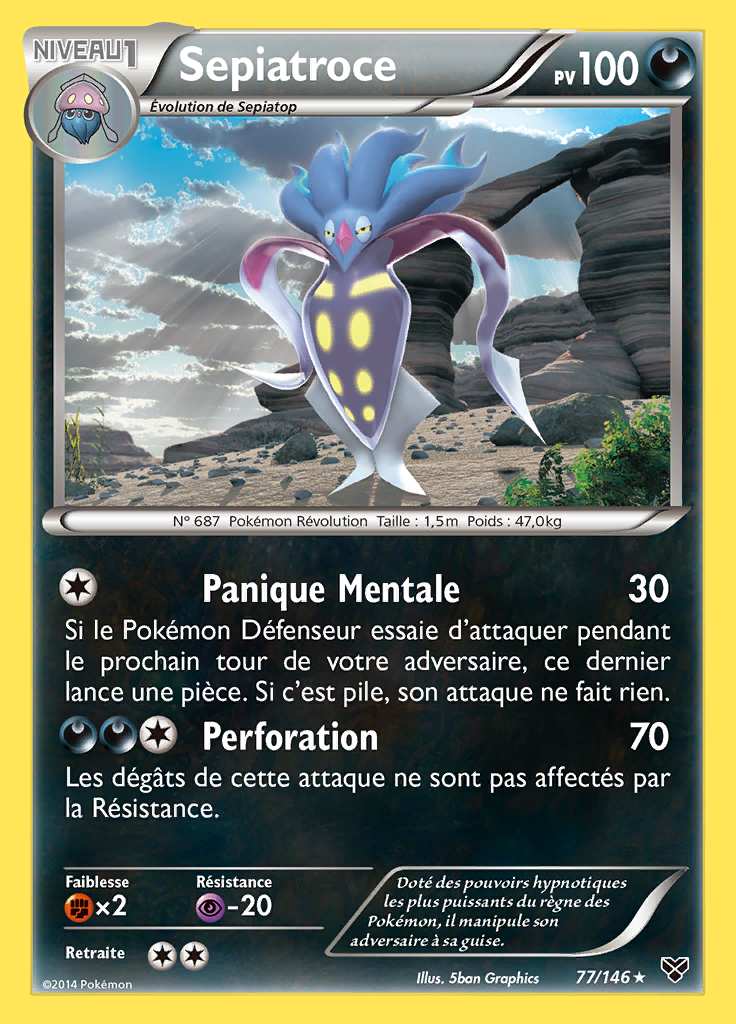 Sepiatroce 077/146 — XY