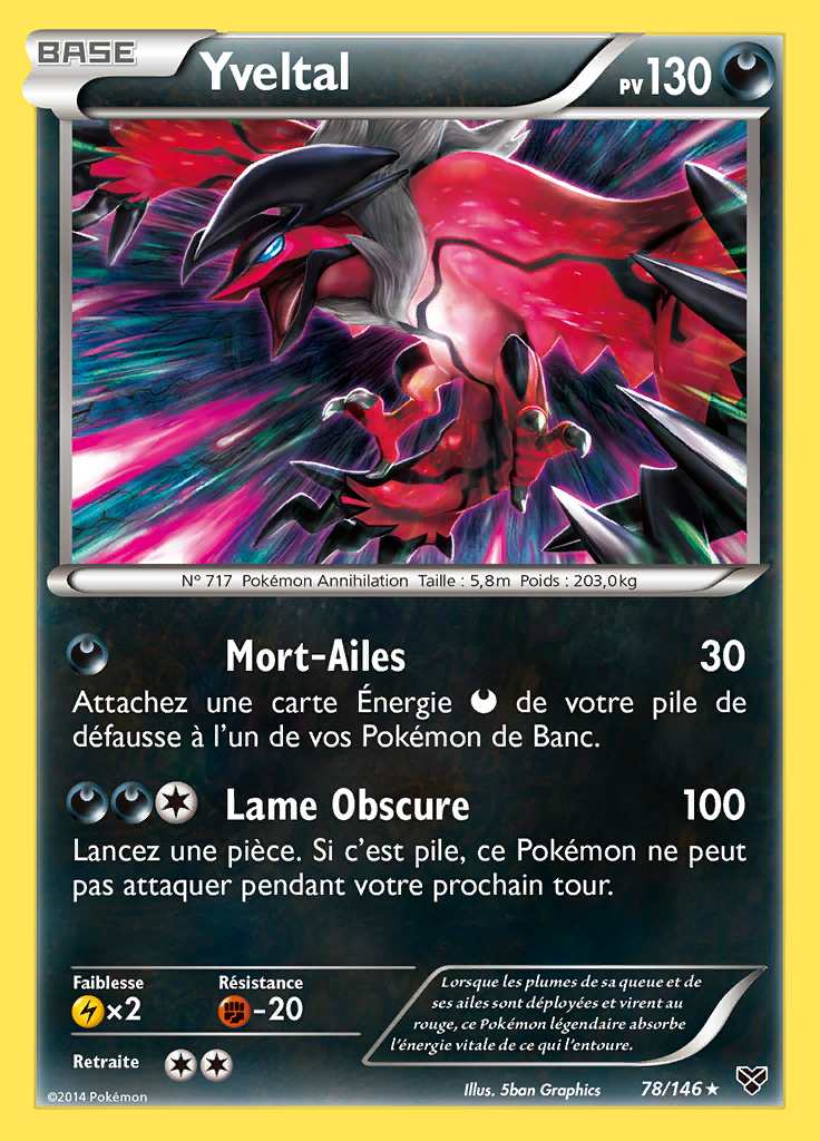 Yveltal 078/146 — XY