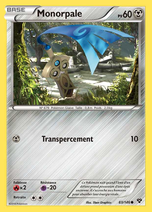 Monorpale 083/146 — XY