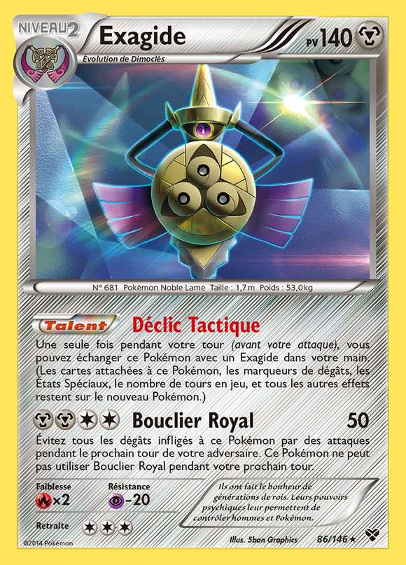 Exagide 086/146 — XY