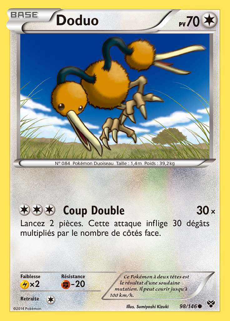 Doduo 098/146 — XY