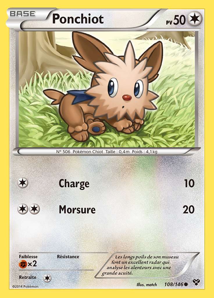 Ponchiot 108/146 — XY