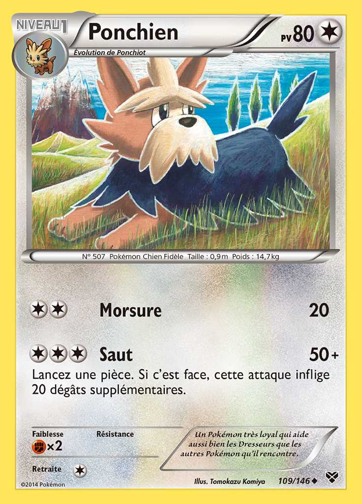 Ponchien 109/146 — XY