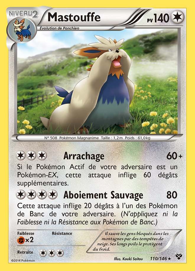 Mastouffe 110/146 — XY