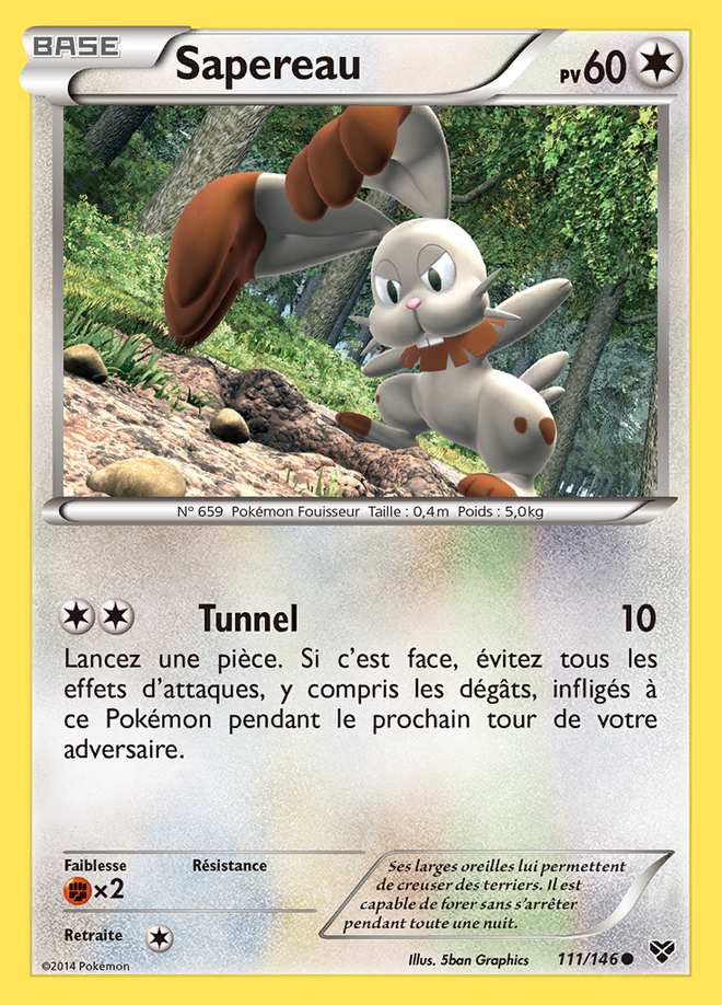 Sapereau 111/146 — XY