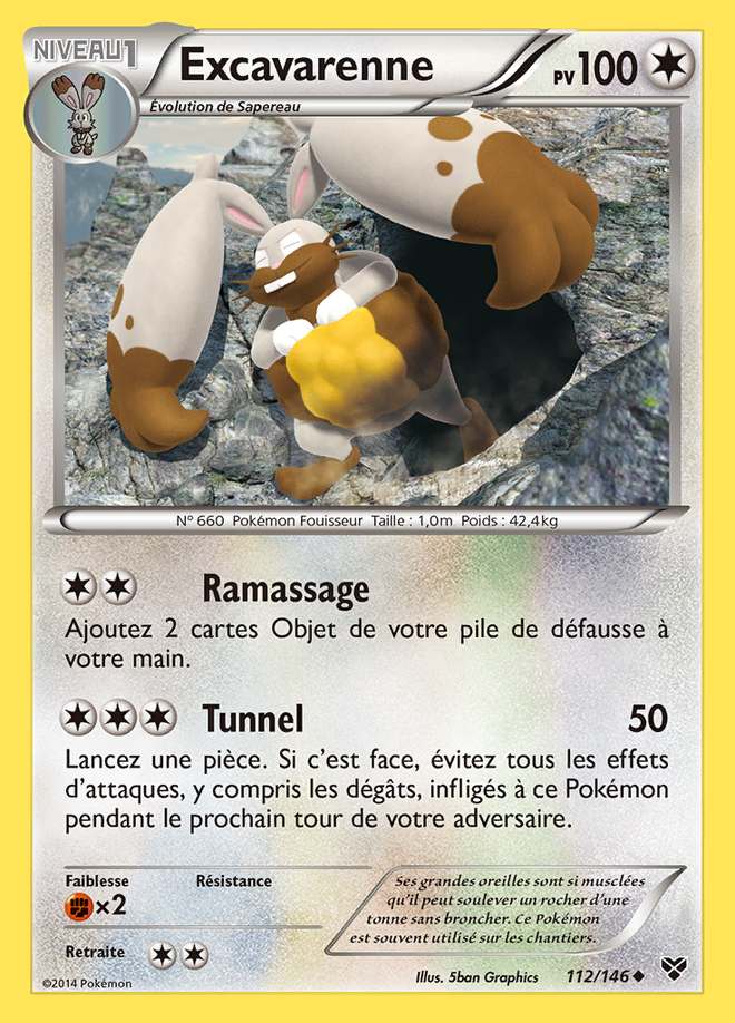 Excavarenne 112/146 — XY