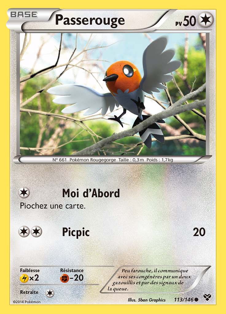 Passerouge 113/146 — XY