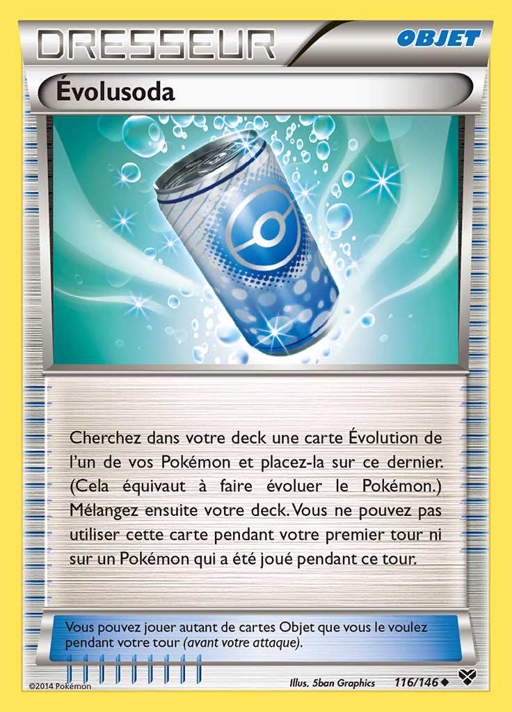 Évolusoda 116/146 — XY