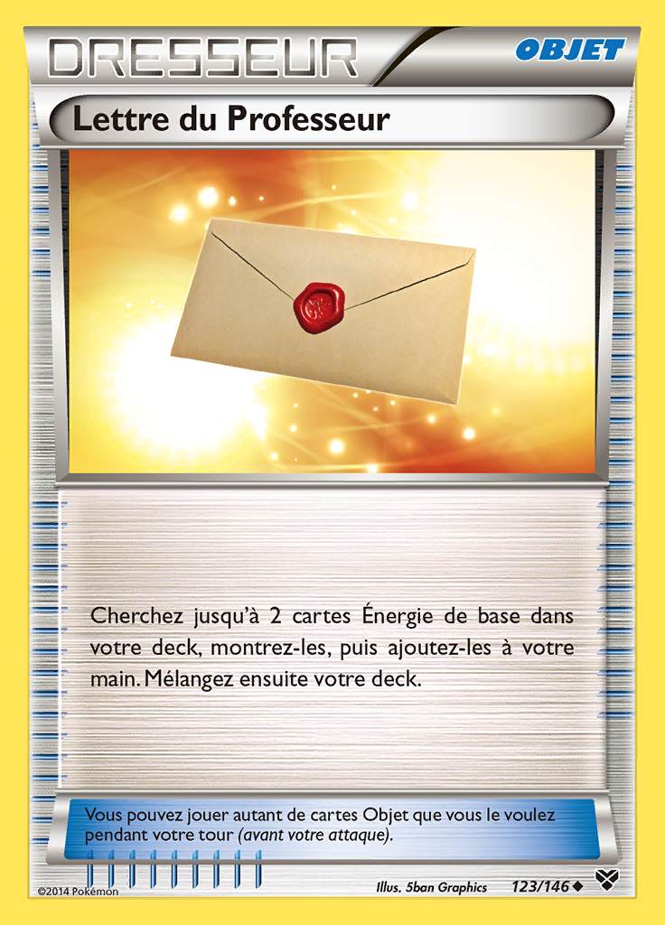Lettre du Professeur 123/146 — XY