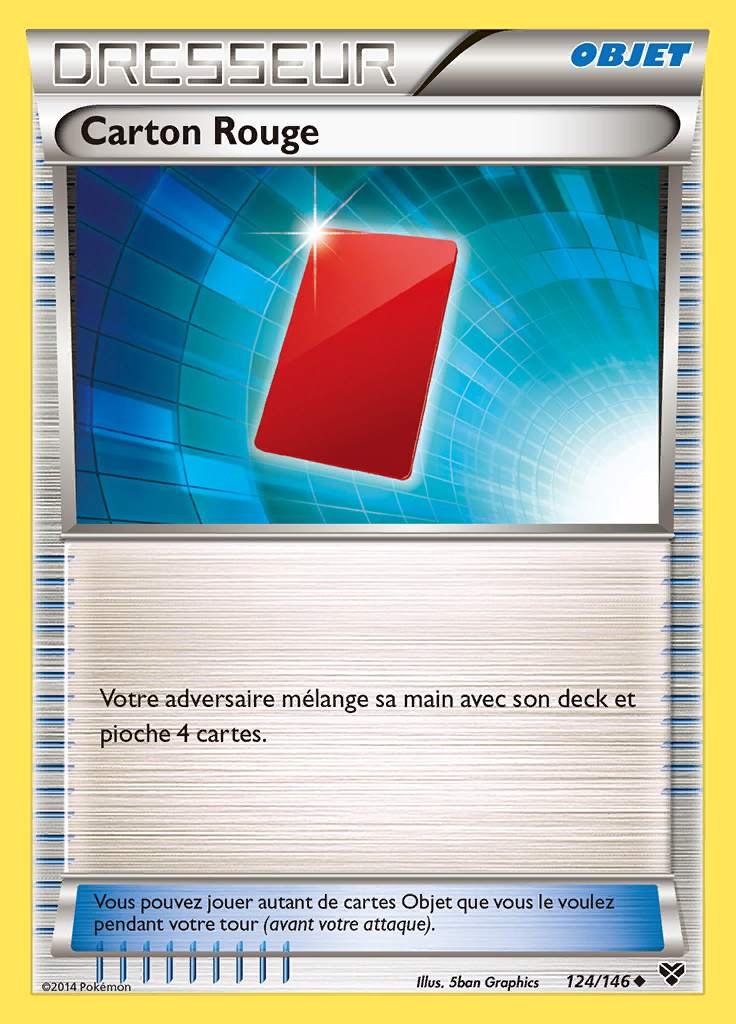 Carton Rouge 124/146 — XY