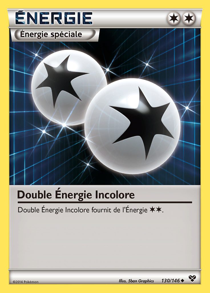 Double Énergie Incolore 130/146 — XY