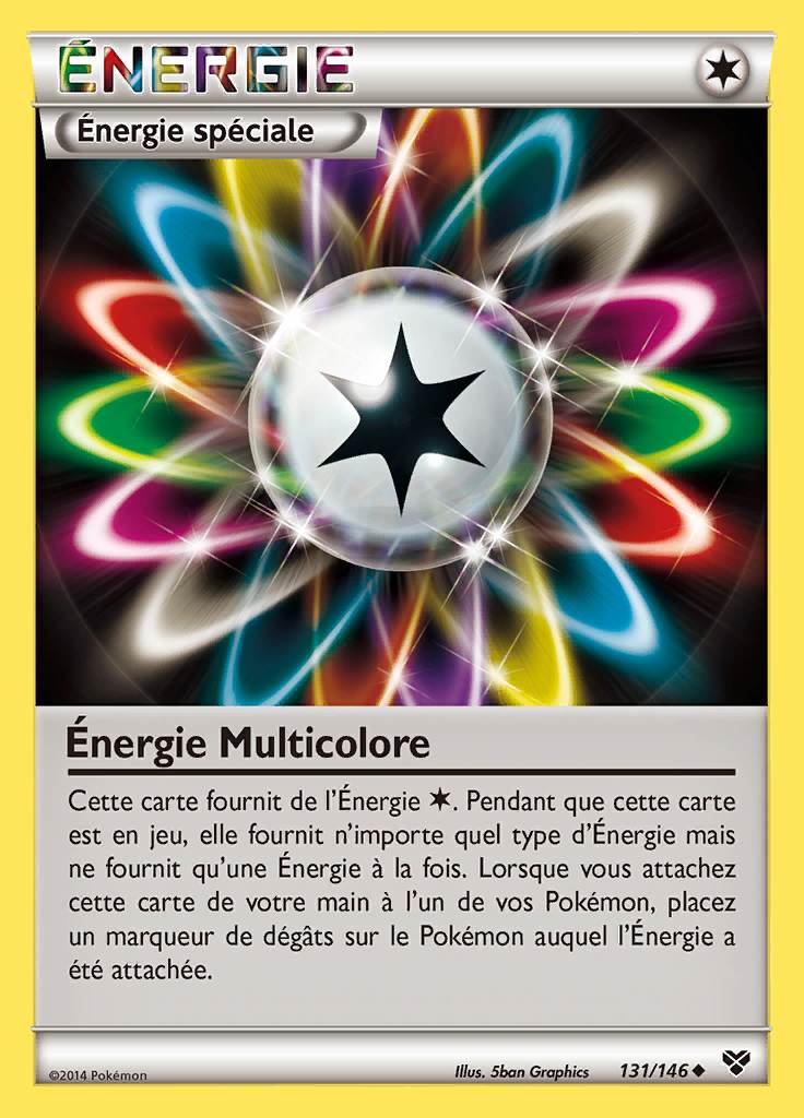 Énergie Multicolore 131/146 — XY