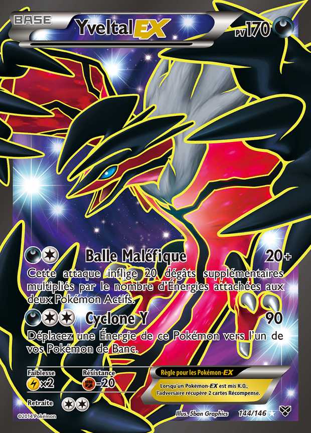Yveltal-EX 144/146 — XY