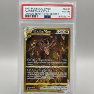 Giratina VSTAR GG69/GG70 Zénith Suprême PSA 8 FR