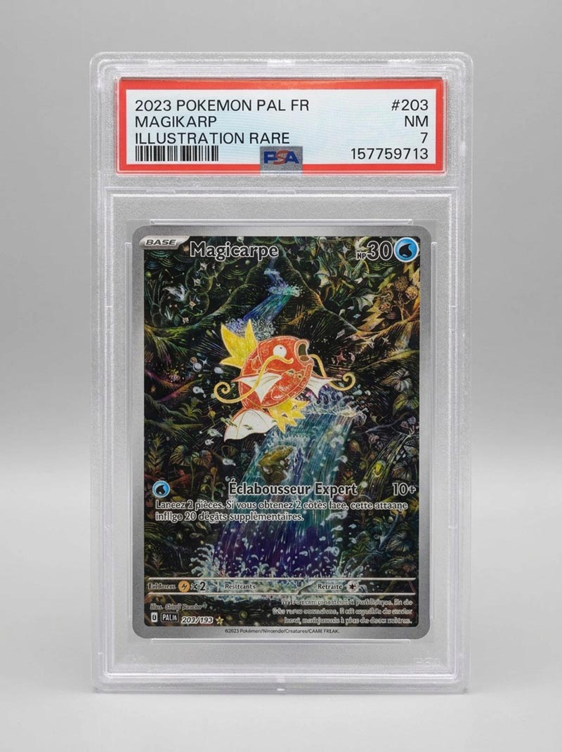 Magicarpe 203/193 Évolutions à Paldea PSA 7 FR