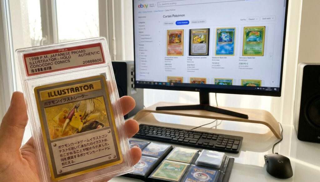 Vendre une carte Pokémon : calculer le résultat après frais